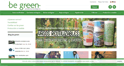 Desktop Screenshot of begreen.es