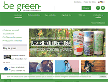 Tablet Screenshot of begreen.es